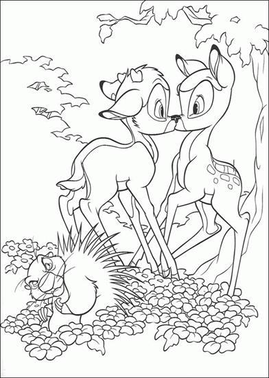 Bambi - Bambi - kolorowanka 46.GIF