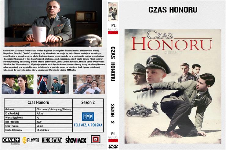 Okładki DVD Polskie Filmy i Seriale - Czas-Honoru-Sezon-2.gif