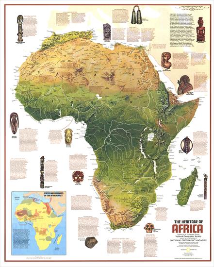 Mapy National Geographic. 539 map. Wysoka jakość - Africa - The Heritage of 1972.jpg
