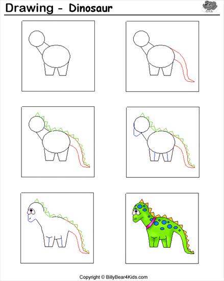 Jak rysować - dinosaur.gif