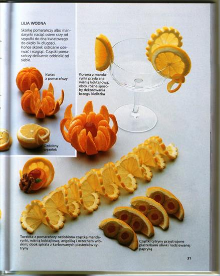 Książka dekorowanie potraw - ozdabianie dekorowanie potraw garnierowanie food dekoration deco str 1 30.JPG
