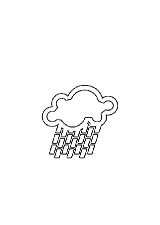 deszcz, parasole - deszcz, burza, pogoda - kolorowanka 23.JPG