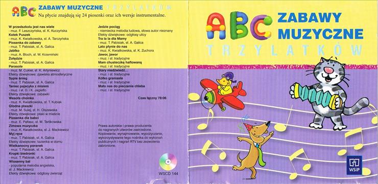 ABC trzylatka płyta CD - abc trzylatkow2.JPG