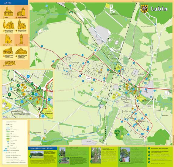 Mapy turystyczne i przewodniki - Lubin - miasto zabytków i ciekawych miejsc.jpg