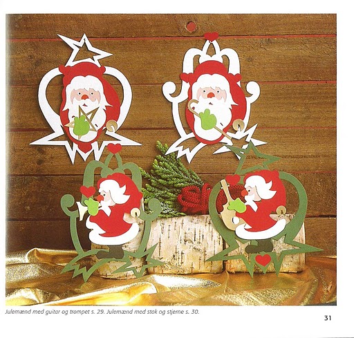 Boże Narodzenie, Mikołaj - Nye Juleklip i karton - Claus Johansen 31.jpg