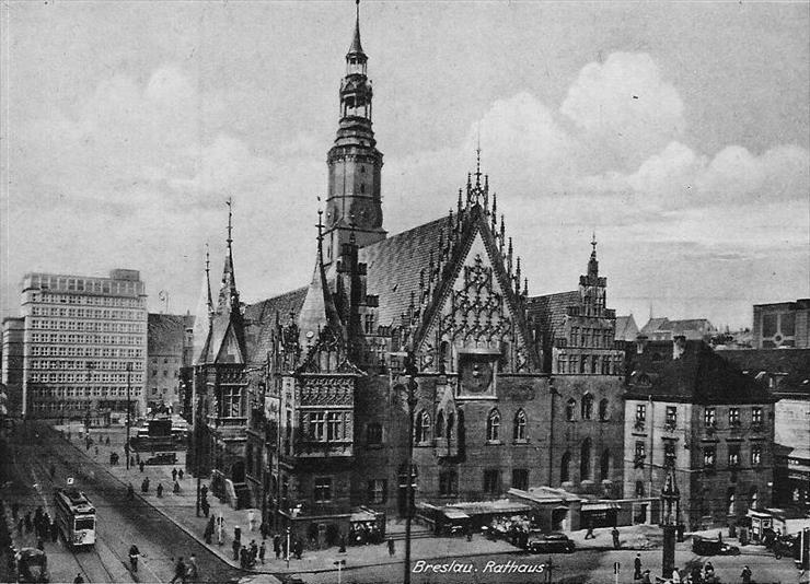 Wrocław Moje miasto - Wroclaw Ratusz1936.jpg